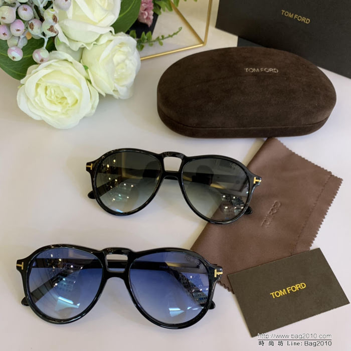 TOM FORD湯姆福特 FT0645 新款時尚 全框漸近太陽鏡 光學-5  lly1487